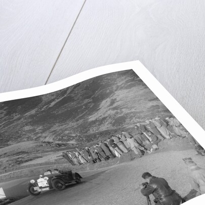 BSA McEvoy Special of Michael McEvoy at the RSAC Scottish Rally, Devil's Elbow, Glenshee, 1934 by Bill Brunell