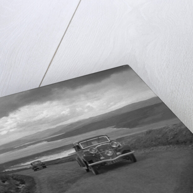 Sunbeam saloon of AA Smith competing in the RSAC Scottish Rally, 1934 by Bill Brunell