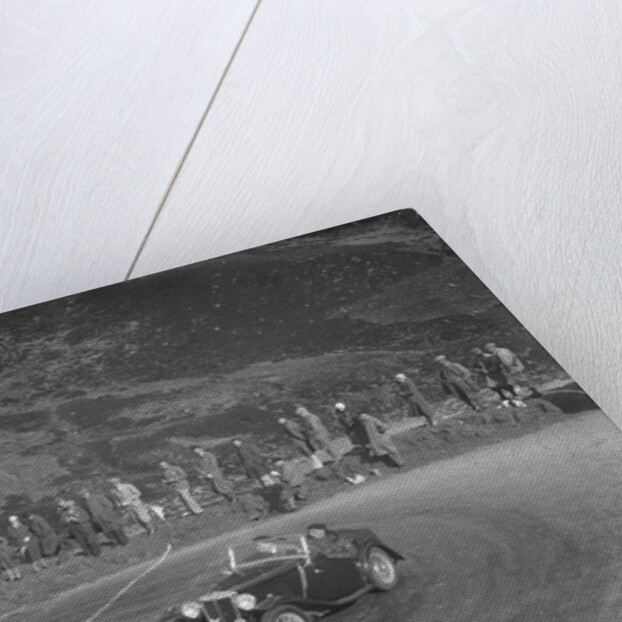 MG Magnette of CS Grant at the RSAC Scottish Rally, Devil's Elbow, Glenshee, 1934 by Bill Brunell