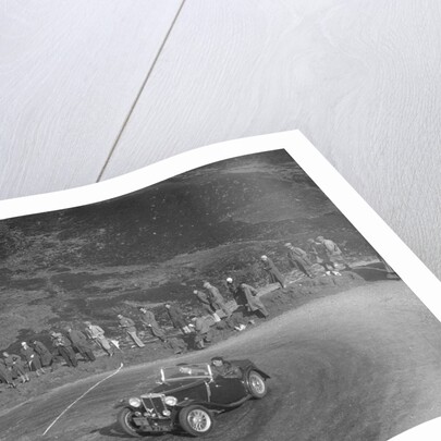 MG Magnette of CS Grant at the RSAC Scottish Rally, Devil's Elbow, Glenshee, 1934 by Bill Brunell