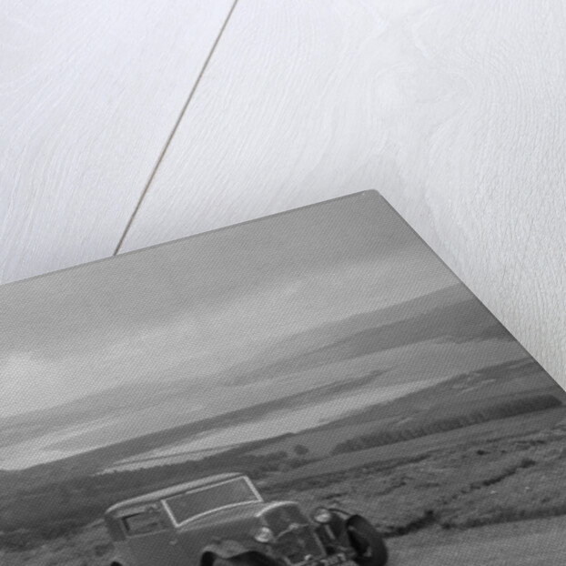 Rover coupe of G Ross competing in the RSAC Scottish Rally, 1934 by Bill Brunell