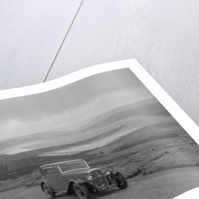 Rover coupe of G Ross competing in the RSAC Scottish Rally, 1934 by Bill Brunell