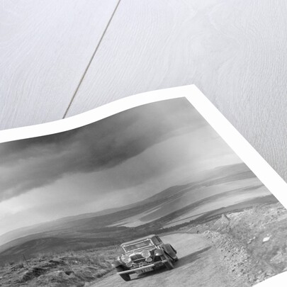 Alvis Speed Twenty saloon competing in the RSAC Scottish Rally, 1934 by Bill Brunell