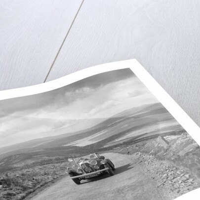 Lagonda open tourer of CG Seddon competing in the RSAC Scottish Rally, 1934 by Bill Brunell