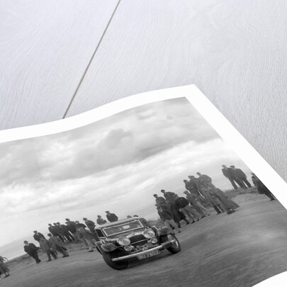 Alvis Speed Twenty saloon competing in the RSAC Scottish Rally, 1934 by Bill Brunell