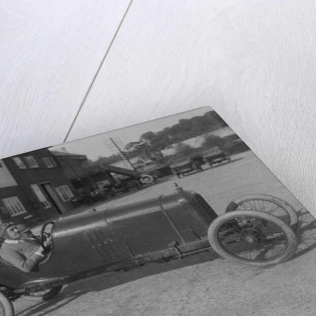 Andre Lombard in his Salmson at the JCC 200 Mile Race, Brooklands, Surrey, 1921 by Bill Brunell