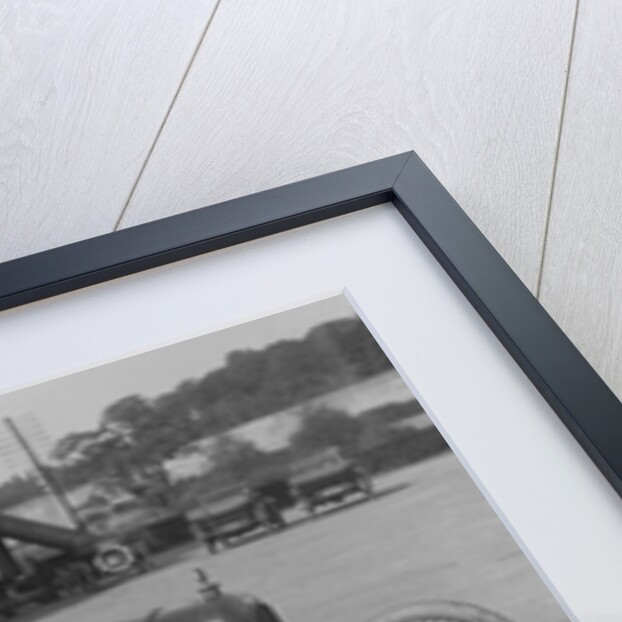 Andre Lombard in his Salmson at the JCC 200 Mile Race, Brooklands, Surrey, 1921 by Bill Brunell