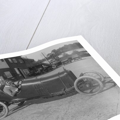 Andre Lombard in his Salmson at the JCC 200 Mile Race, Brooklands, Surrey, 1921 by Bill Brunell