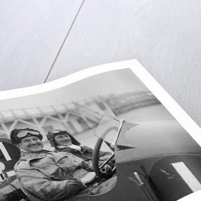 TB Andre in his Marlborough I at the JCC 200 Mile Race, Brooklands, Surrey, 1921 by Bill Brunell