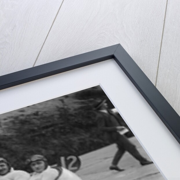 Temperino of JS Wood and Salmson of Andre Lombard at the JCC 200 Mile Race, Brooklands, 1921 by Bill Brunell