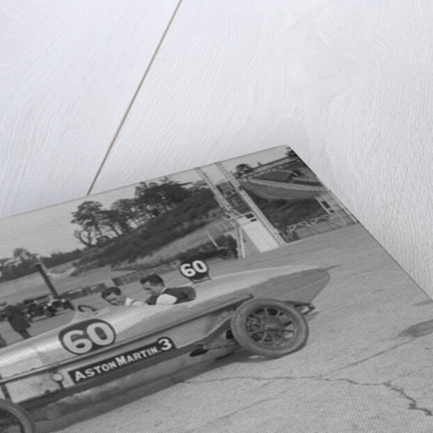 Bertie Kensington Moir in his Aston Martin at the JCC 200 Mile Race, Brooklands, Surrey, 1921 by Bill Brunell
