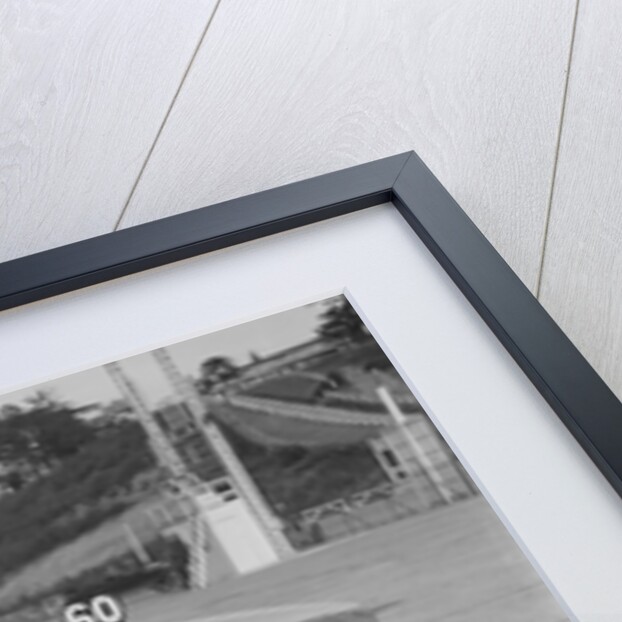 Bertie Kensington Moir in his Aston Martin at the JCC 200 Mile Race, Brooklands, Surrey, 1921 by Bill Brunell