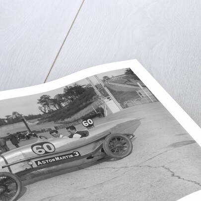 Bertie Kensington Moir in his Aston Martin at the JCC 200 Mile Race, Brooklands, Surrey, 1921 by Bill Brunell
