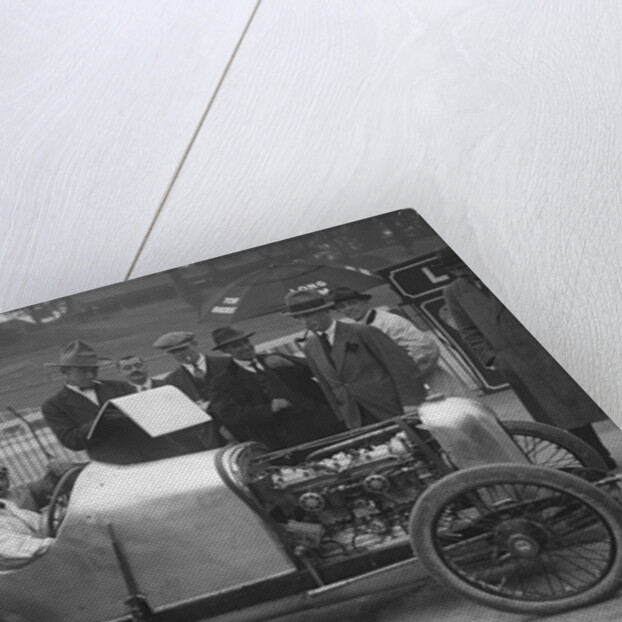 Henry Segrave in his Talbot-Darracq at the JCC 200 Mile Race, Brooklands, Surrey, 1921 by Bill Brunell