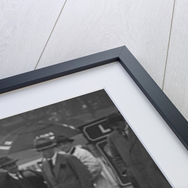 Henry Segrave in his Talbot-Darracq at the JCC 200 Mile Race, Brooklands, Surrey, 1921 by Bill Brunell