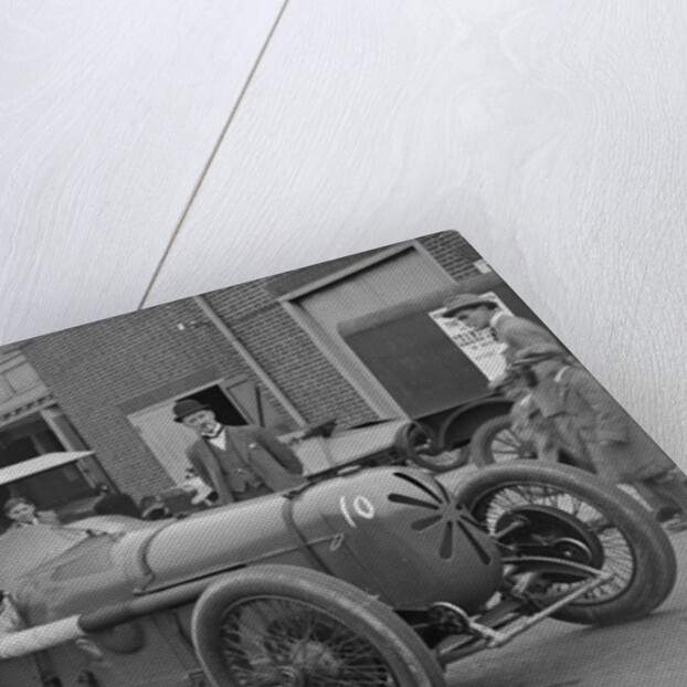 Henry Segrave in his Sunbeam 2 litre GP at Brooklands, Surrey, 1922 by Bill Brunell