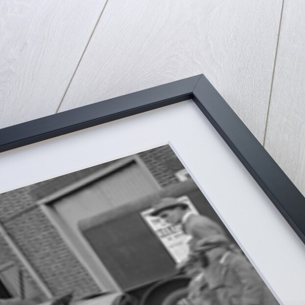 Henry Segrave in his Sunbeam 2 litre GP at Brooklands, Surrey, 1922 by Bill Brunell