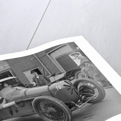 Henry Segrave in his Sunbeam 2 litre GP at Brooklands, Surrey, 1922 by Bill Brunell