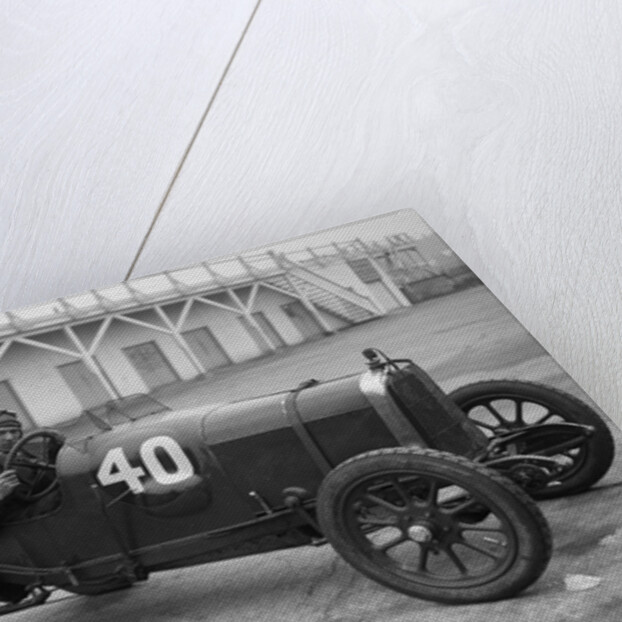 BS Marshall in his Aston Martin at the JCC 200 Mile Race, Brooklands, Surrey, 1921 by Bill Brunell