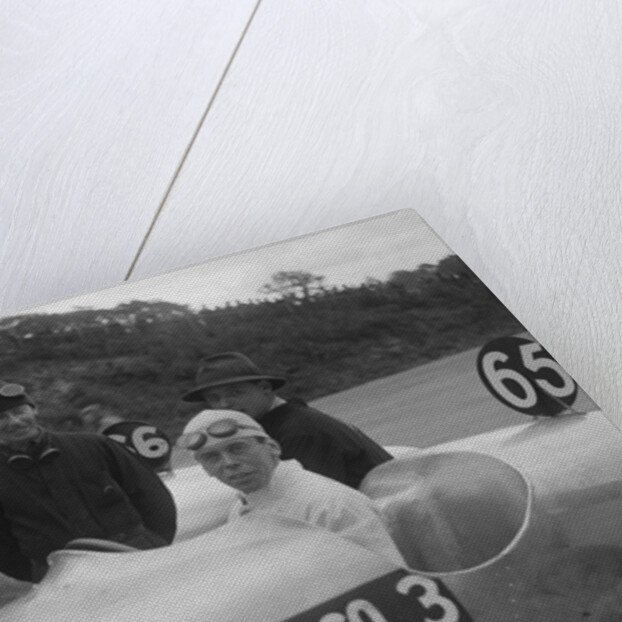 Kenelm Lee Guinness in his Talbot-Darracq at the JCC 200 Mile Race, Brooklands, Surrey, 1921 by Bill Brunell