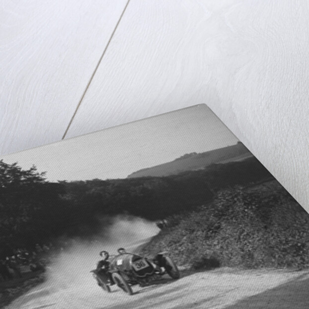 Raymond Mays' Bugatti competing in a JCC hillclimb, South Harting, Sussex, 1922 by Bill Brunell