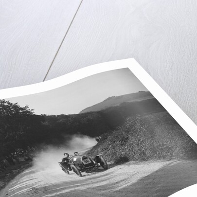 Raymond Mays' Bugatti competing in a JCC hillclimb, South Harting, Sussex, 1922 by Bill Brunell