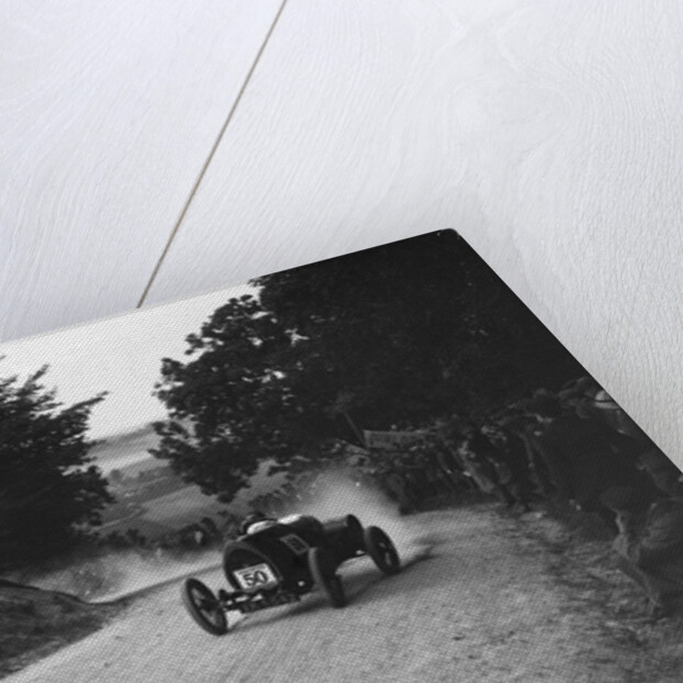 Bugatti Brescia competing in a JCC hillclimb, South Harting, Sussex, 1922 by Bill Brunell