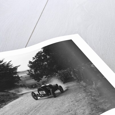Bugatti Brescia competing in a JCC hillclimb, South Harting, Sussex, 1922 by Bill Brunell