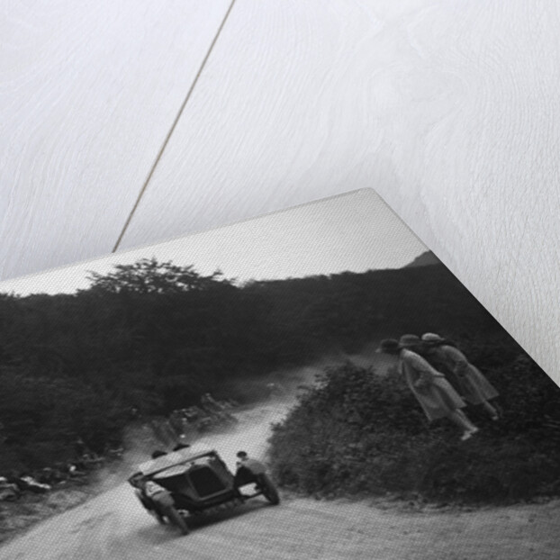 Talbot open 2-seater of Mrs Hawkes competing in a JCC hillclimb, South Harting, Sussex, 1922 by Bill Brunell