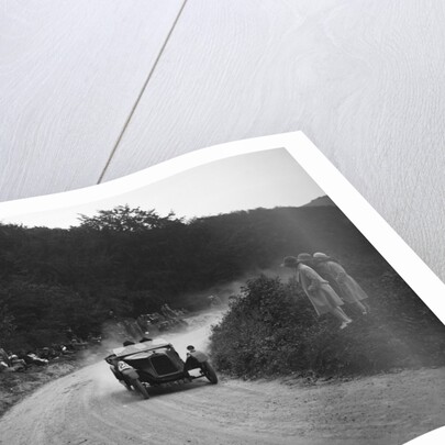 Talbot open 2-seater of Mrs Hawkes competing in a JCC hillclimb, South Harting, Sussex, 1922 by Bill Brunell