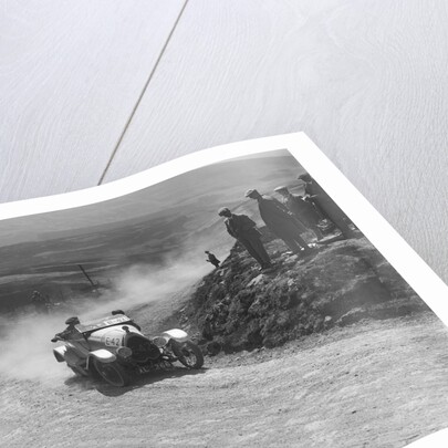 Bugatti of G Blackstock competing in the Scottish Light Car Trial, 1922 by Bill Brunell