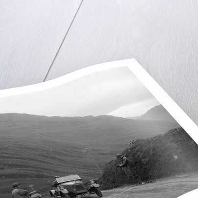 Lagonda open 2-seater of WH Oates competing in the Scottish Light Car Trial, 1922 by Bill Brunell