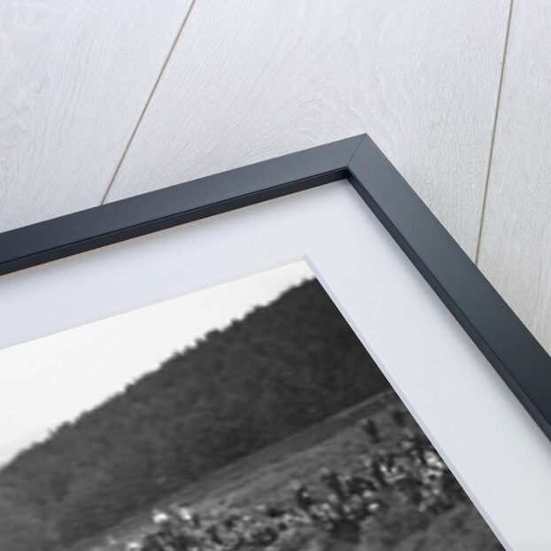 Aston Martin Bunny of Frank B Halford competing in the Caerphilly Hillclimb, Wales, 1923 by Bill Brunell