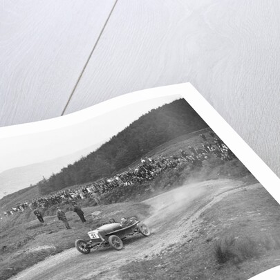 Aston Martin Bunny of Frank B Halford competing in the Caerphilly Hillclimb, Wales, 1923 by Bill Brunell
