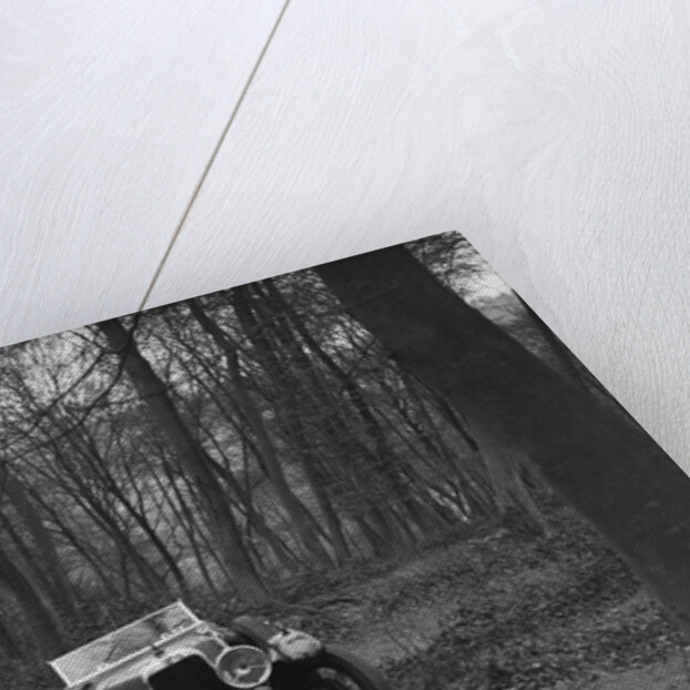 Alvis 12/50 at the Standard Car Owners Club Southern Counties Trial, Hale Wood, Chilterns, 1938 by Bill Brunell