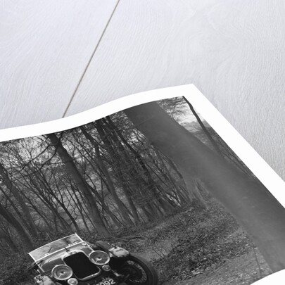 Alvis 12/50 at the Standard Car Owners Club Southern Counties Trial, Hale Wood, Chilterns, 1938 by Bill Brunell