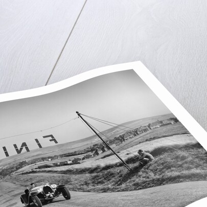 Bugatti Type 55 of CI Craig competing at the Bugatti Owners Club Lewes Speed Trials, Sussex, 1937 by Bill Brunell