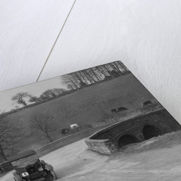 Morris of F Marshall at the Ilkley & District Motor Club Trial, near Harrogate, Yorkshire, 1930s by Bill Brunell