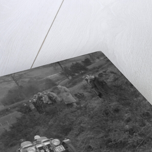 MG PB of J Terras competing in the MG Car Club Midland Centre Trial, 1938 by Bill Brunell