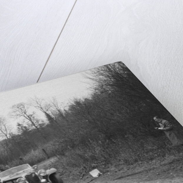 Triumph Gloria Southern Cross competing in the Great West Motor Club Thatcher Trophy, 1938 by Bill Brunell