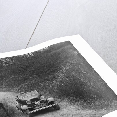 Ford V8 competing in the Great West Motor Club Thatcher Trophy, 1938 by Bill Brunell
