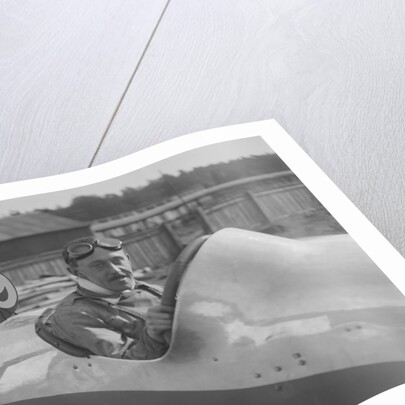 GC Stead in his AC 5 at the JCC 200 Mile Race, Brooklands, Surrey, 1921 by Bill Brunell