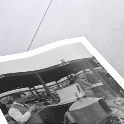 Douglas racing car of SL Bailey at the JCC 200 Mile Race, Brooklands, Surrey, 1921 by Bill Brunell