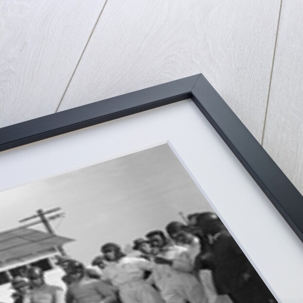Drivers at the JCC 200 Mile Race, Brooklands, Surrey, 1921 by Bill Brunell