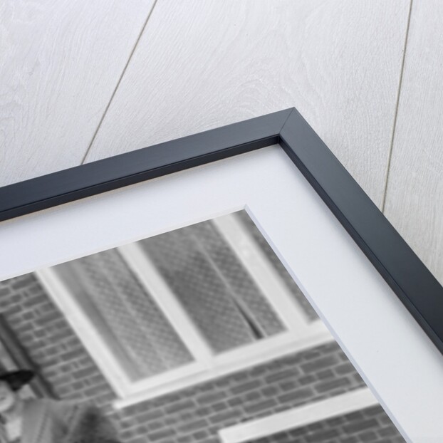 Hugh McConnell, Chief Scrutineer at Brooklands motor racing circuit, Surrey, c1930s by Bill Brunell