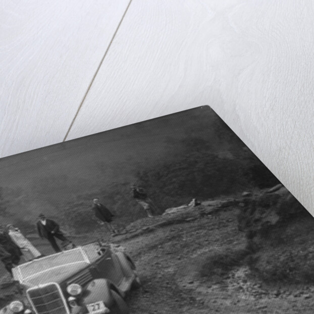 Ford V8 of CAH Cann competing in the MCC Sporting Trial, 1935 by Bill Brunell