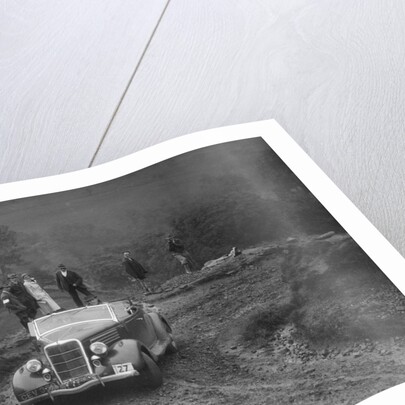 Ford V8 of CAH Cann competing in the MCC Sporting Trial, 1935 by Bill Brunell