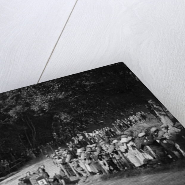 Aston Martin of Winifred Pink competing in the MAC Shelsley Walsh Hillclimb, Worcestershire, 1923 by Bill Brunell