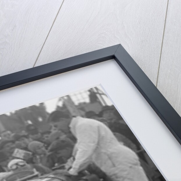 Bentley single-seater of Tim Birkin, winner of a race at a BARC meeting, Brooklands, 1930 by Bill Brunell