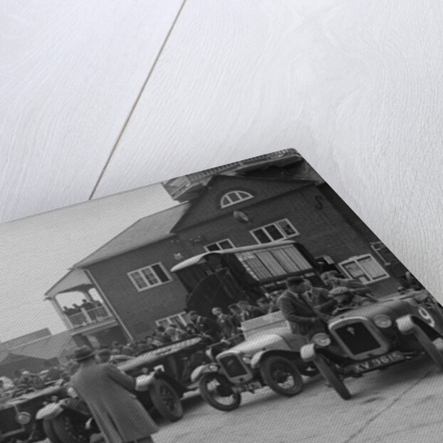 Cars at Brooklands, Surrey, c1930s by Bill Brunell